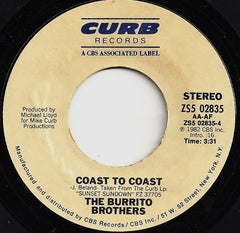 The Burrito Brothers* : Closer To You / Coast To Coast (7", Single)
