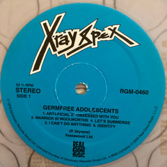 X-Ray Spex : Germfree Adolescents (LP, Album, RE, Cle)