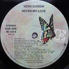 Vern Gosdin : Never My Love (LP, Album, PRC)
