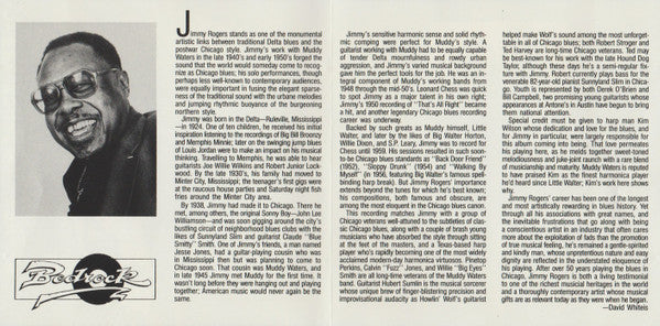 Jimmy Rogers : Ludella (CD, Album)