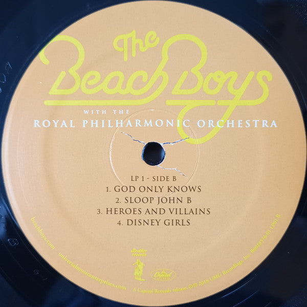 The Beach Boys With The Royal Philharmonic Orchestra : The Beach Boys With The Royal Philharmonic Orchestra (2xLP, Album, Comp, 180)