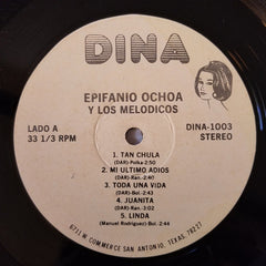 Epifanio Ochoa Y Los Melodicos : Epifanio Ochoa Y Los Melodicos (LP, Album)