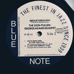 The Don Pullen - George Adams Quartet* : Breakthrough (LP, Album, DMM)