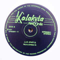 Fela Aníkúlápó Kuti* And Afrika 70* : J.J.D (Johnny Just Drop!!) - Live!! At Kalakuta Republik (LP, Album, RE)