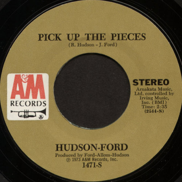 Hudson-Ford : Pick Up The Pieces (7", Single, Sol)