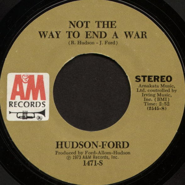 Hudson-Ford : Pick Up The Pieces (7", Single, Sol)