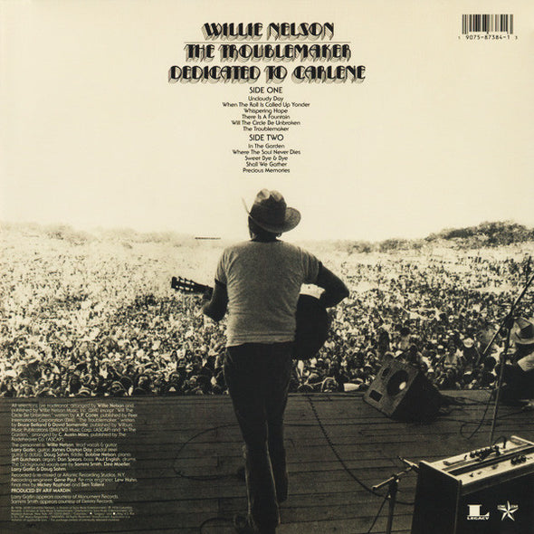Willie Nelson : The Troublemaker (LP, Album, RE)