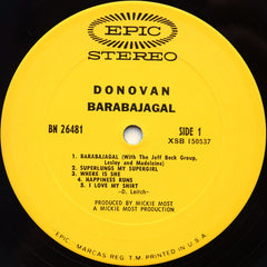 Donovan : Barabajagal (LP, Album, San)