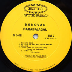 Donovan : Barabajagal (LP, Album, San)