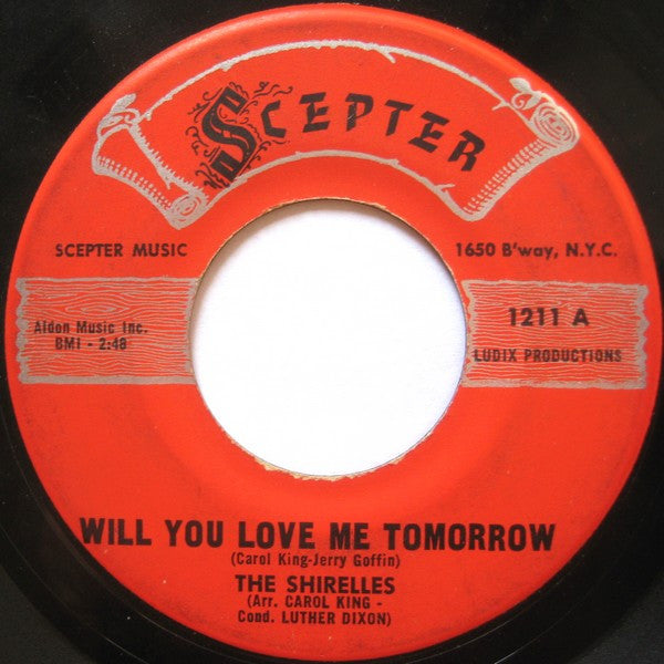 The Shirelles : Will You Love Me Tomorrow (7", Single)