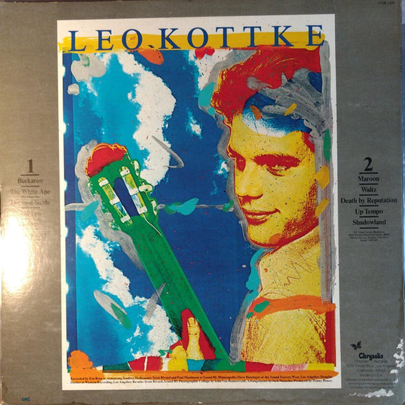 Leo Kottke : Leo Kottke (LP, Album, Club, RE, Ter)