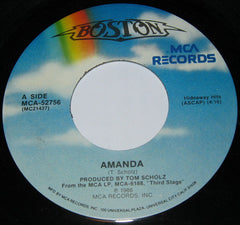 Boston : Amanda (7", Single, Pin)