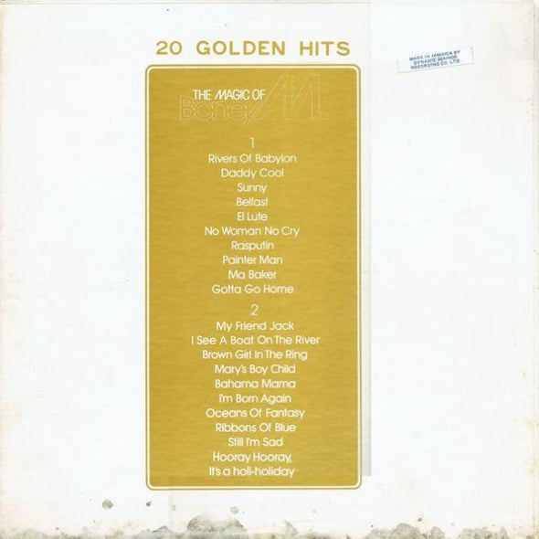 Boney M. : The Magic Of Boney M. - 20 Golden Hits (LP, Comp)