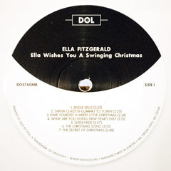 Ella Fitzgerald : Ella Wishes You A Swinging Christmas (LP, Album, RE, Whi)