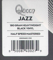 Queen : Jazz (LP, Album, RE, RM, Emb)
