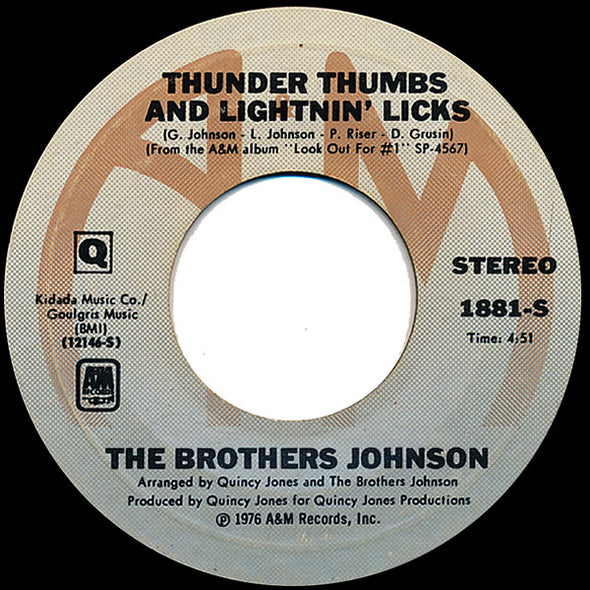The Brothers Johnson* : Free And Single (7", Single, Styrene, Ter)