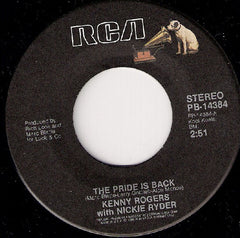 Kenny Rogers With Nickie Ryder : The Pride Is Back (7", Single)
