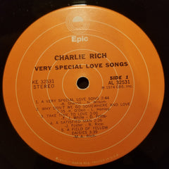 Charlie Rich : Very Special Love Songs (LP, Album)