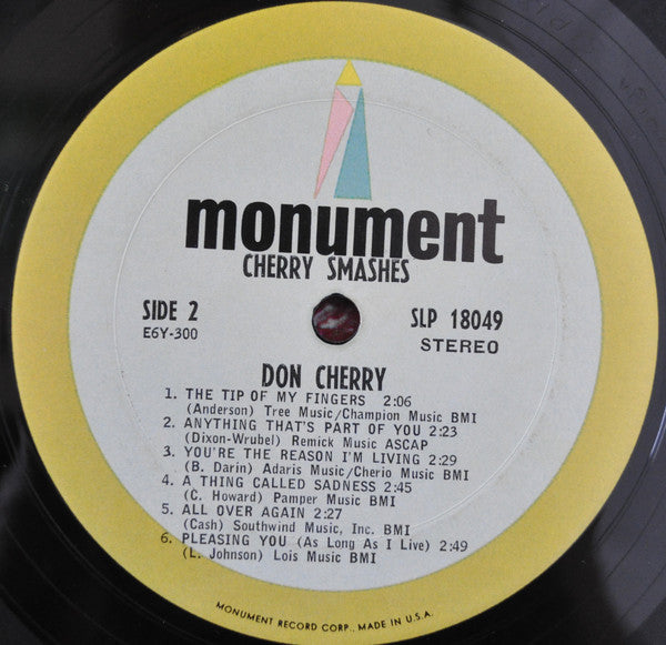 Don Cherry (2) : Cherry Smashes (LP)
