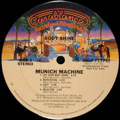 Munich Machine : Body Shine (LP, Album, Promo)