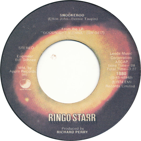 Ringo Starr : No No Song / Snookeroo (7", Single, Win)