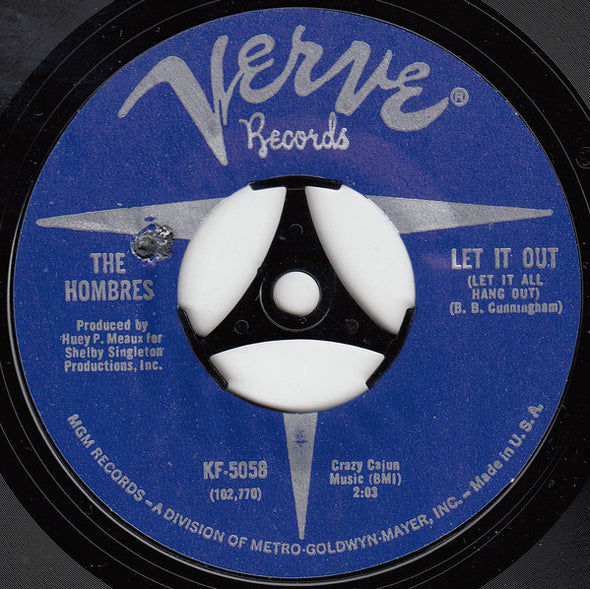 The Hombres : Let It Out (Let It All Hang Out) (7", Single, Styrene)