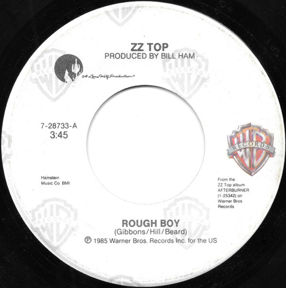 ZZ Top : Rough Boy / Delirious (7", Single, Spe)