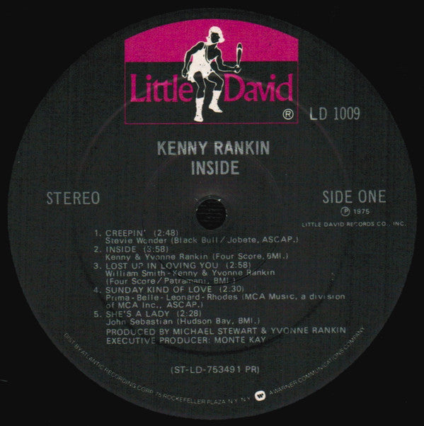 Kenny Rankin : Inside (LP, Album, RP, Mon)