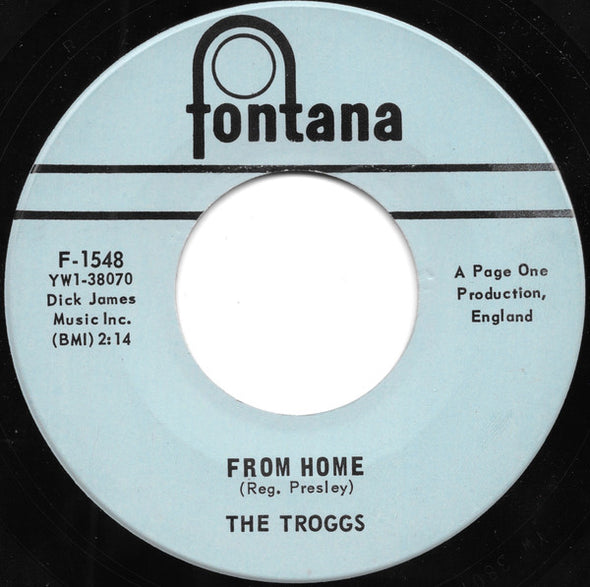 The Troggs : Wild Thing (7", Single, Styrene, Mer)