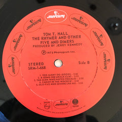 Tom T. Hall : The Rhymer And Other Five And Dimers (LP, Album, PR)