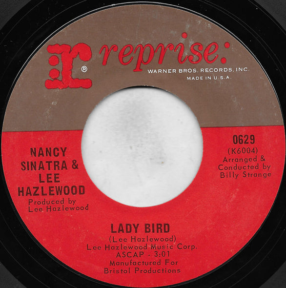 Nancy Sinatra & Lee Hazlewood : Lady Bird (7", Single, Styrene, San)