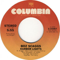 Boz Scaggs : Lowdown / Harbor Lights (7", Single, Styrene, Ter)