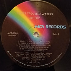 Mel Tillis : Loves Troubled Waters (LP, Album, Pin)