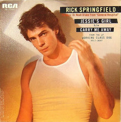 Rick Springfield : Jessie's Girl (7", Single, Styrene, Ind)