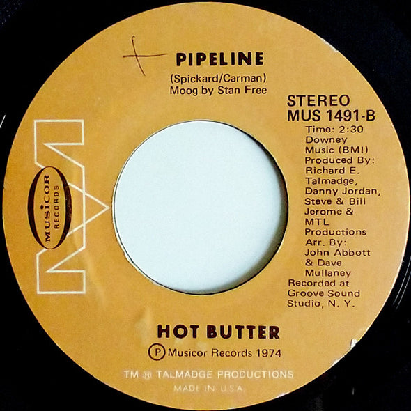 Hot Butter : Apache (7", Single)