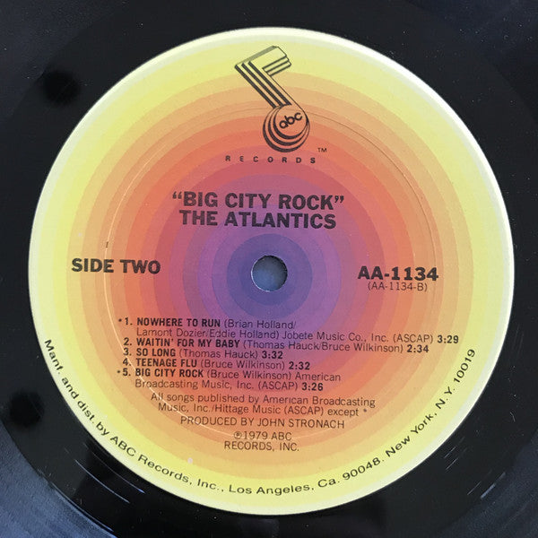 The Atlantics (3) : Big City Rock (LP, Album, Pit)