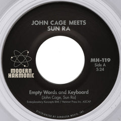 John Cage Meets Sun Ra : John Cage Meets Sun Ra (7", RSD, Single, Cle + DVD-V)