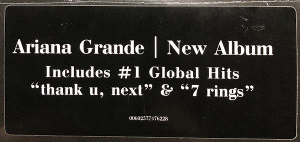 Ariana Grande : Thank U, Next (2xLP, Album)