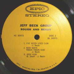 Jeff Beck Group : Rough And Ready (LP, Album, Pit)