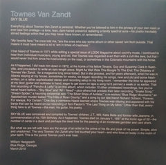 Townes Van Zandt : Sky Blue (LP, Album)