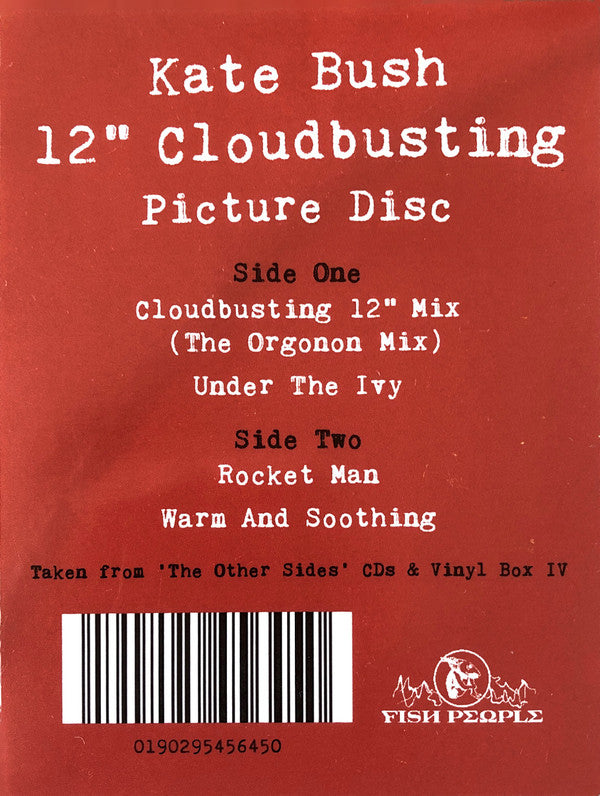 Kate Bush : Cloudbusting  (12", Ltd, Pic)