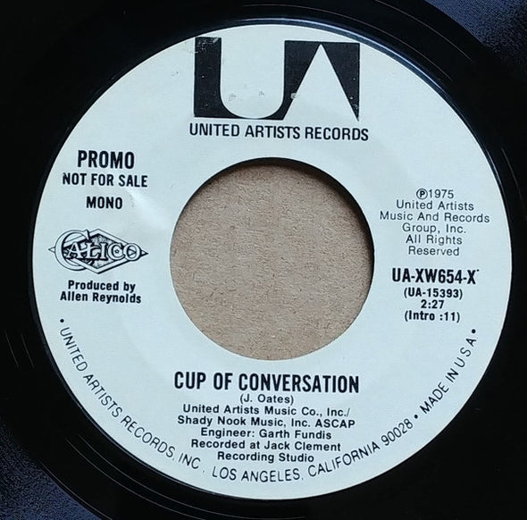 Calico (4) : Cup Of Conversation (7", Single, Promo)