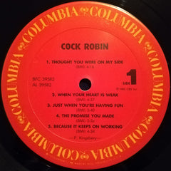 Cock Robin : Cock Robin (LP, Album, Car)