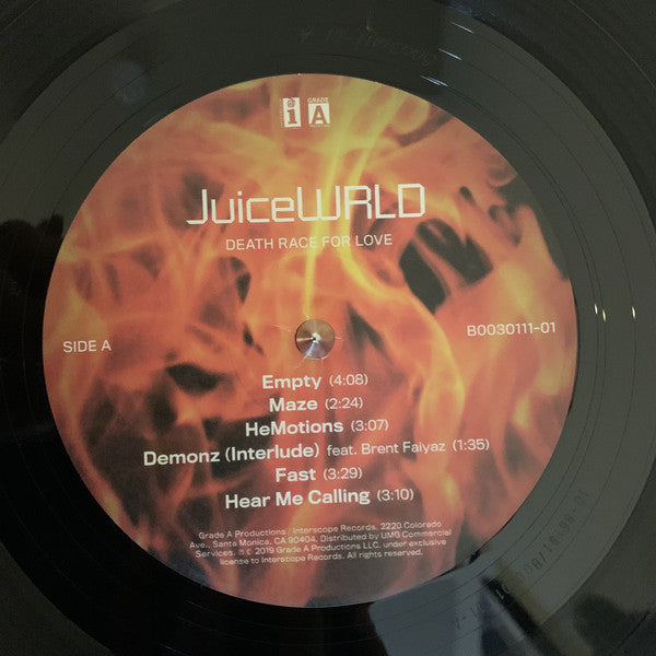 Juice WRLD : Death Race For Love (2xLP, Album)