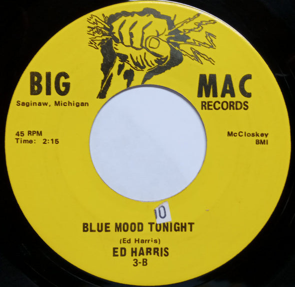 Ed Harris (10) : Ragged Old Man / Blue Mood Tonight (7")