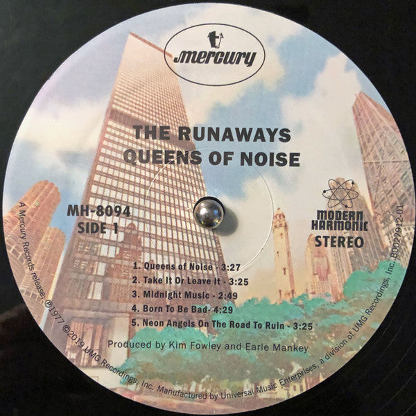 The Runaways : Queens Of Noise (LP, Album)