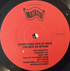 Spoon : Everything Hits At Once (The Best Of Spoon) (LP, Album, Comp)