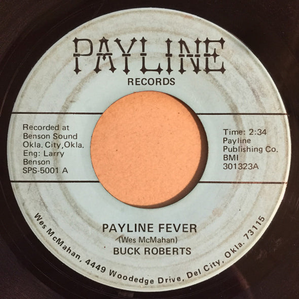Buck Roberts (2) : Payline Fever (7")