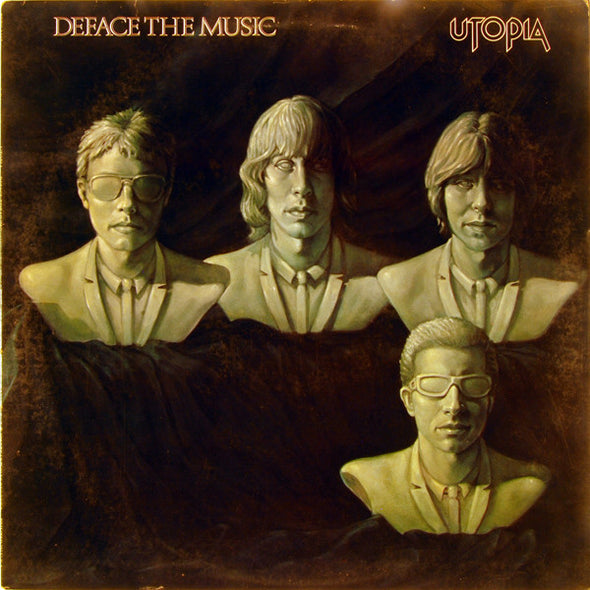 Utopia (5) : Deface The Music (LP, Album, Mon)