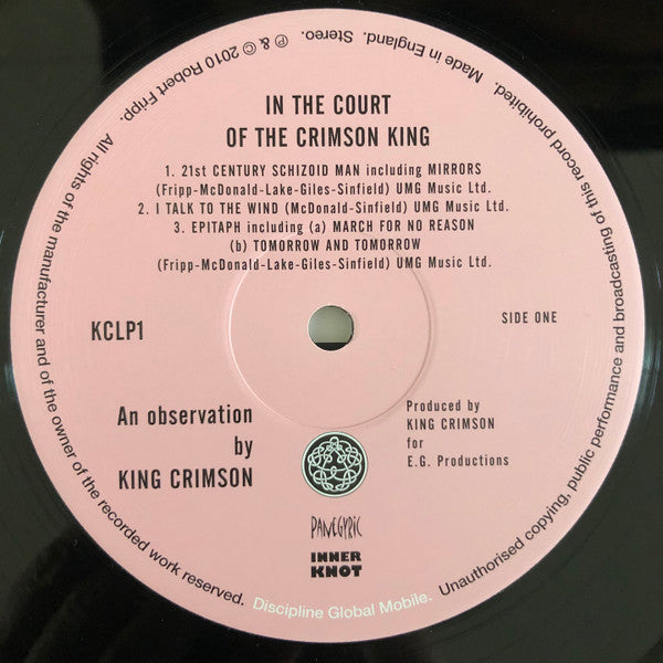 King Crimson - In The Court Of The Crimson King (LP, Album, RE, RP, 200)  (M)30